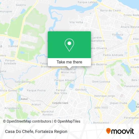 Casa Do Chefe map