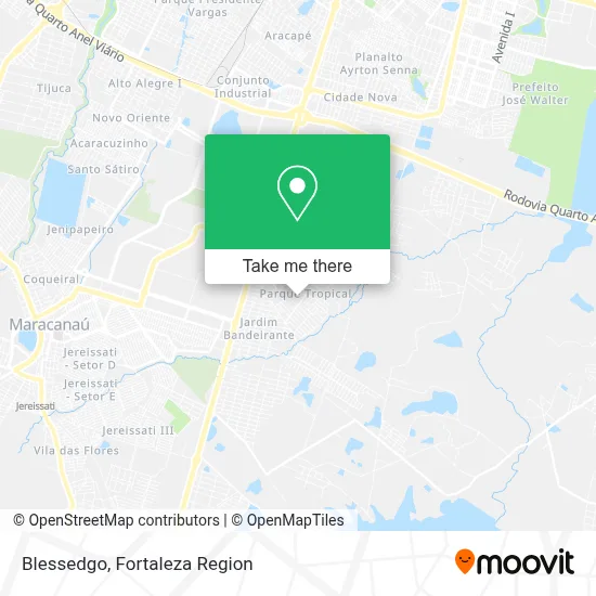 Blessedgo map