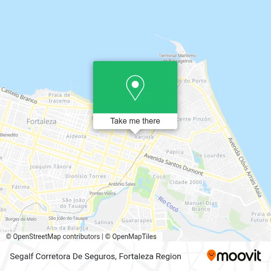 Segalf Corretora De Seguros map
