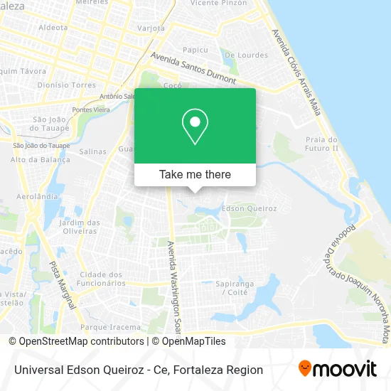 Universal Edson Queiroz - Ce map