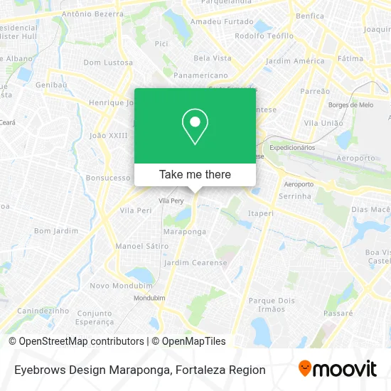 Eyebrows Design Maraponga map