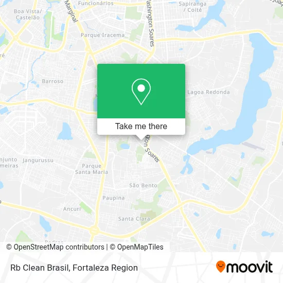 Rb Clean Brasil map