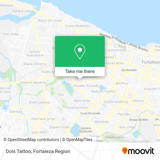Dois Tattoo map