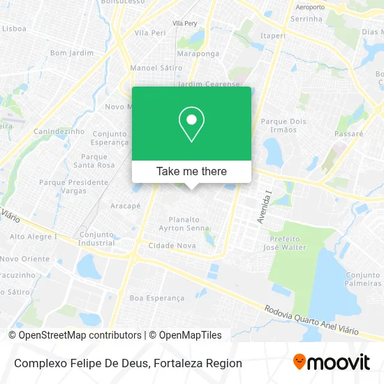 Complexo Felipe De Deus map
