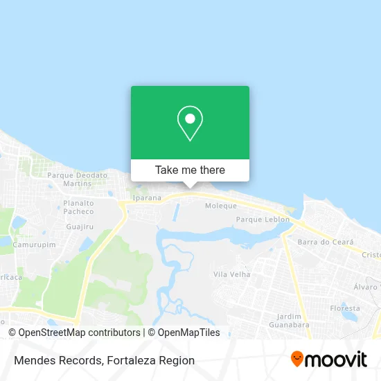 Mendes Records map