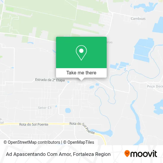 Ad Apascentando Com Amor map