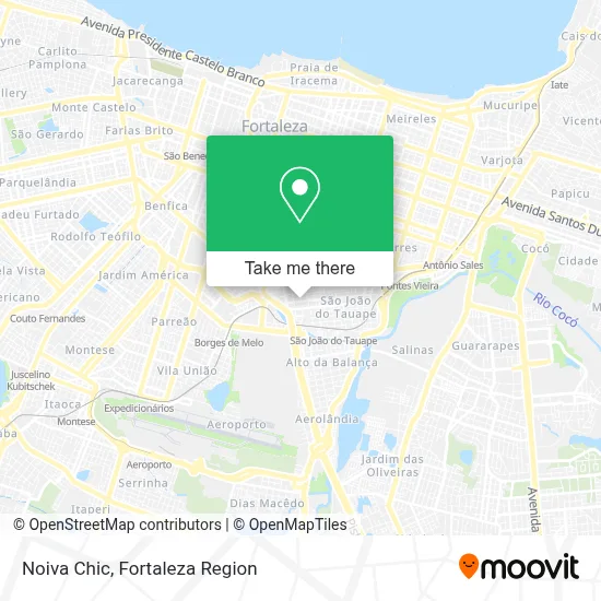 Noiva Chic map