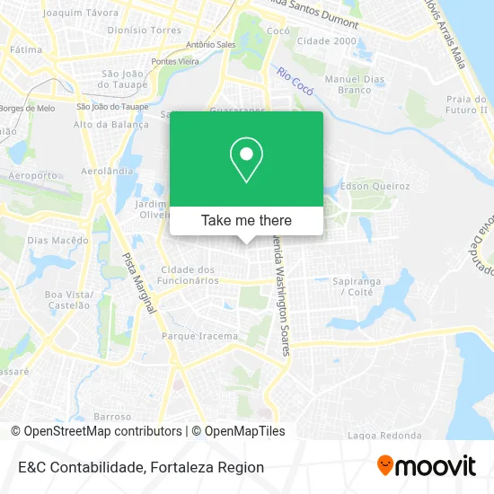 E&C Contabilidade map
