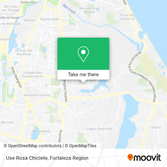 Use Rosa Chiclete map