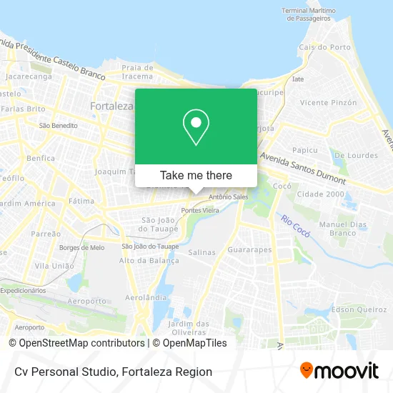 Cv Personal Studio map