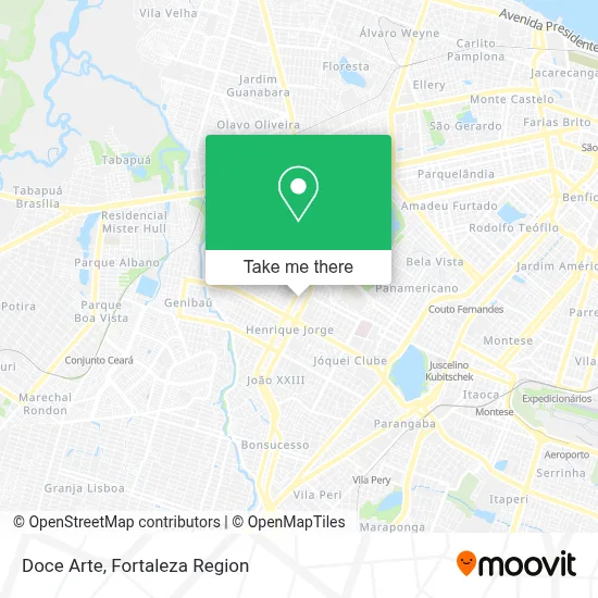 Doce Arte map