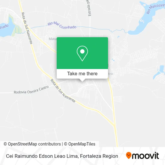 Cei Raimundo Edson Leao Lima map