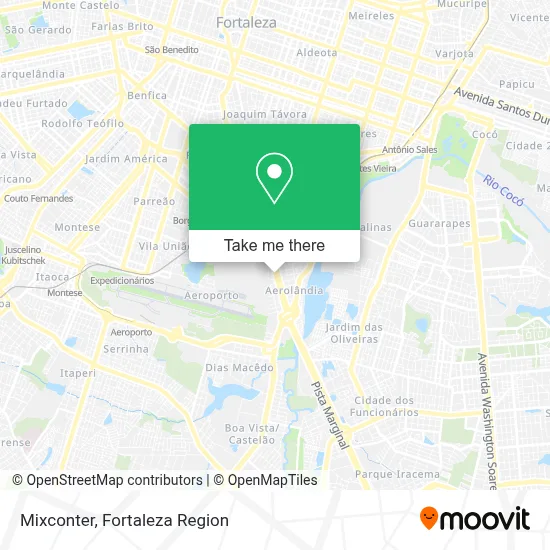 Mixconter map