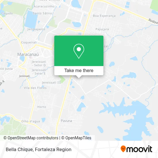 Bella Chique map
