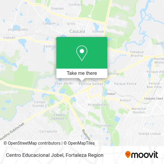 Centro Educacional Jobel map