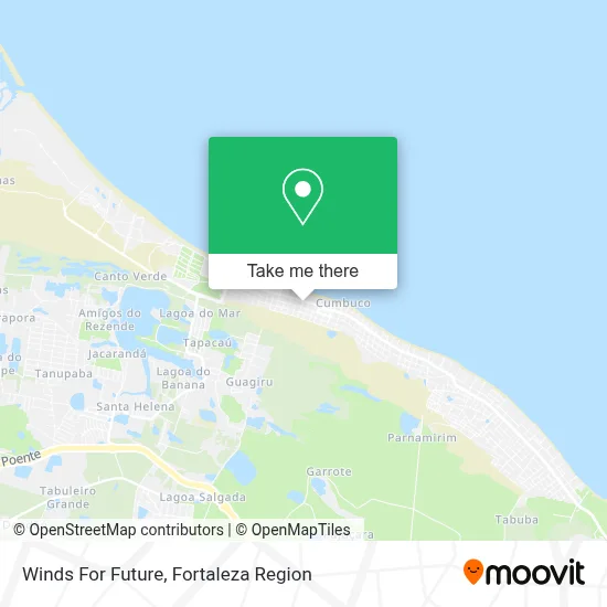 Winds For Future map