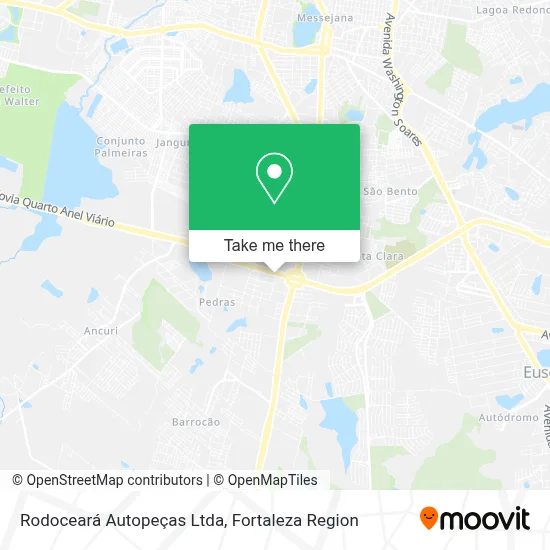 Rodoceará Autopeças Ltda map