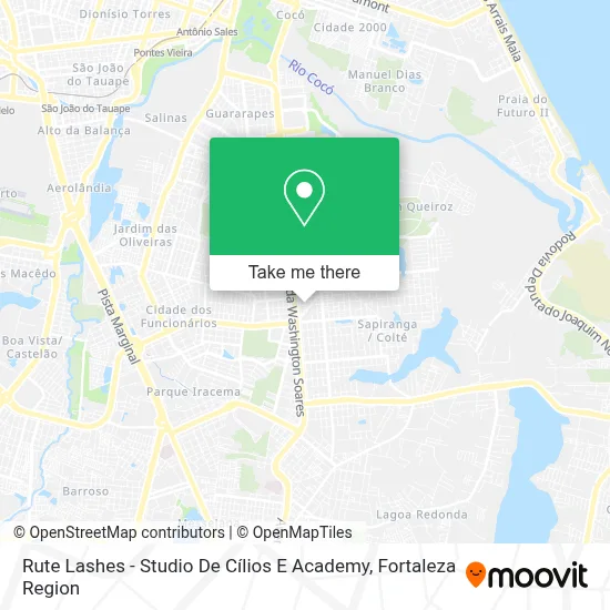 Rute Lashes - Studio De Cílios E Academy map