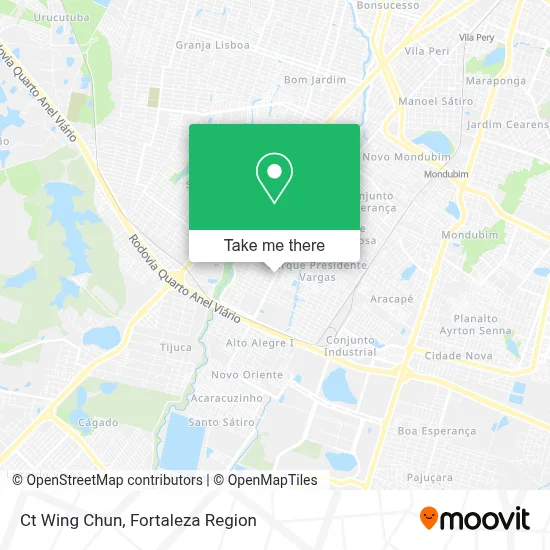 Ct Wing Chun map