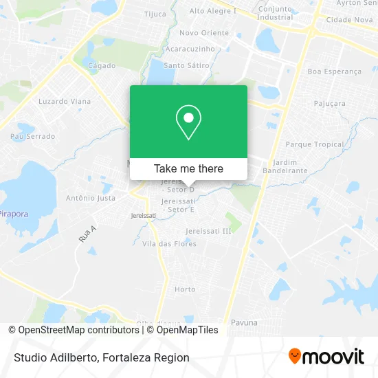 Studio Adilberto map