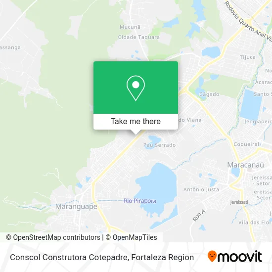 Conscol Construtora Cotepadre map