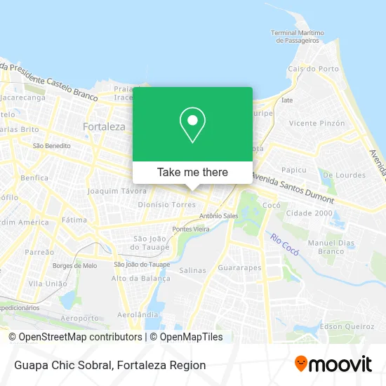 Guapa Chic Sobral map