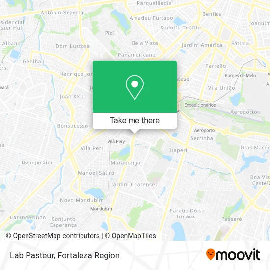 Lab Pasteur map