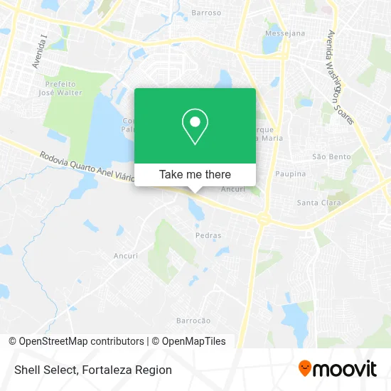 Shell Select map