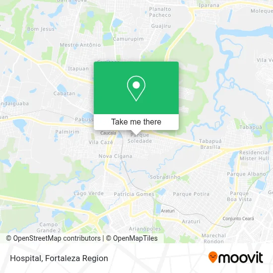 Hospital map