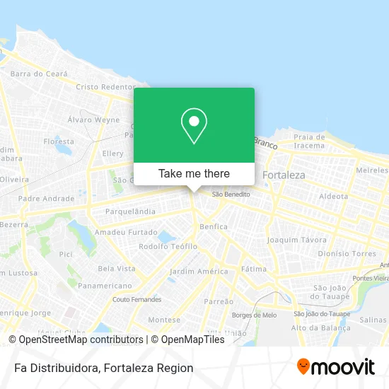 Fa Distribuidora map