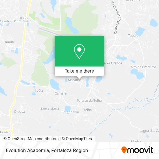 Evolution Academia map
