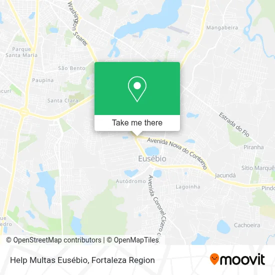 Help Multas Eusébio map