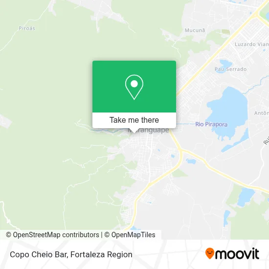 Copo Cheio Bar map