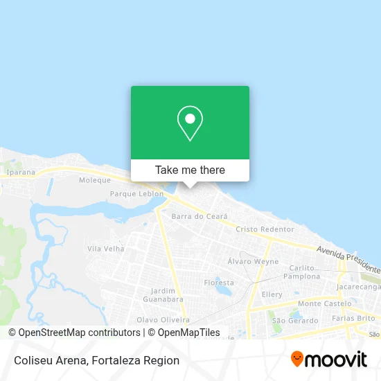 Coliseu Arena map