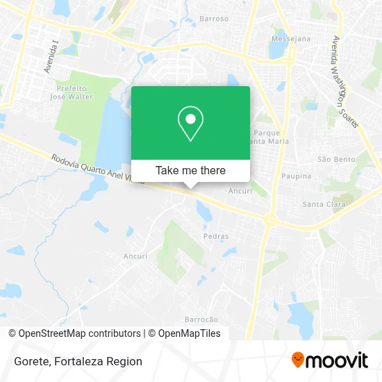 Gorete map