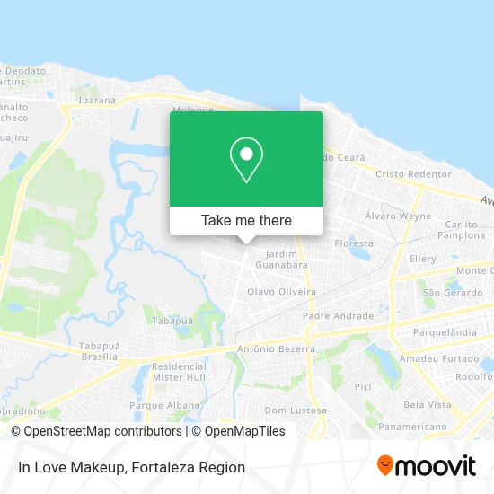 In Love Makeup map