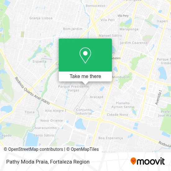 Pathy Moda Praia map