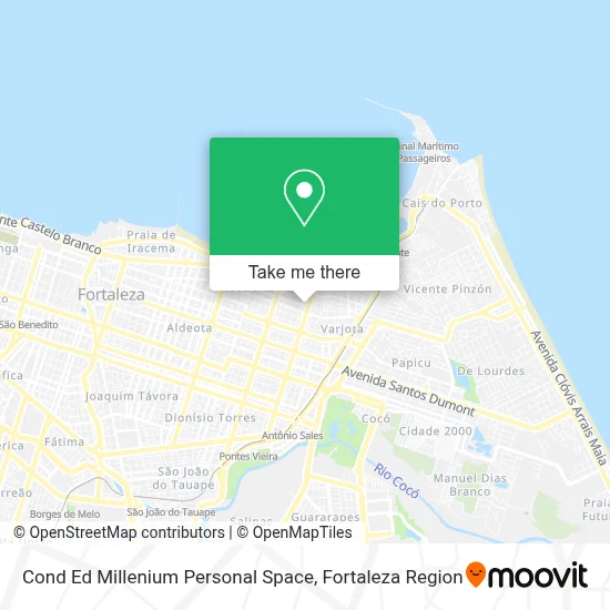 Cond Ed Millenium Personal Space map