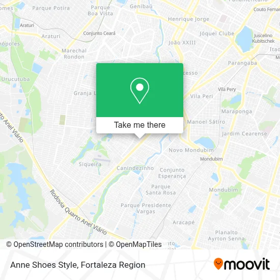 Anne Shoes Style map