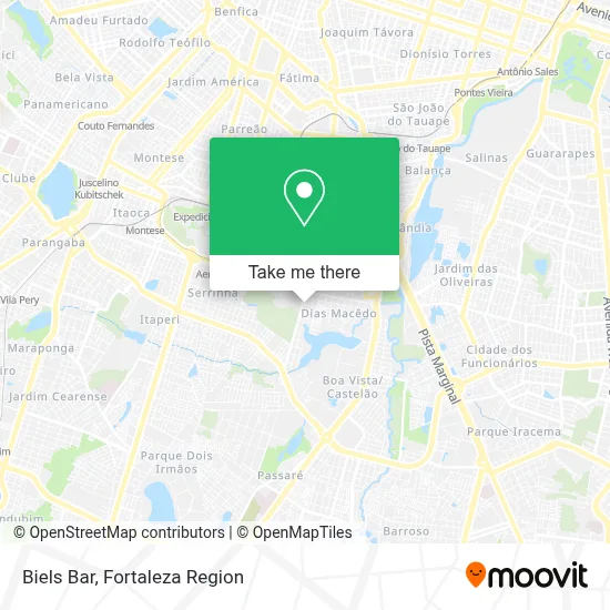 Biels Bar map
