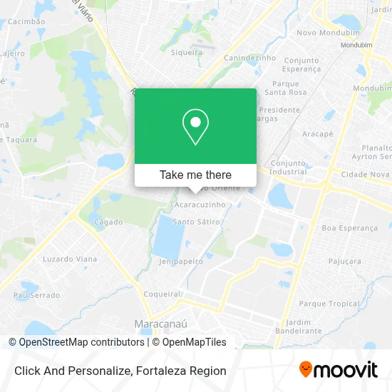 Click And Personalize map