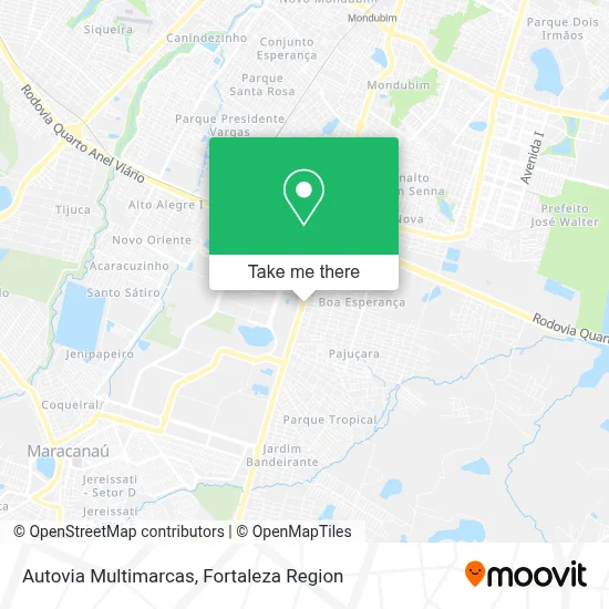 Autovia Multimarcas map