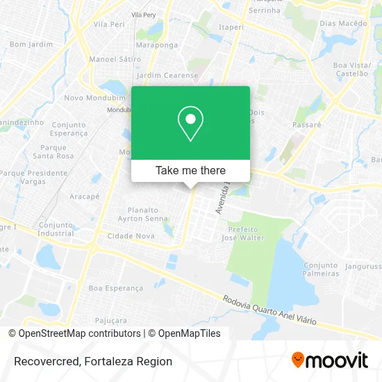 Recovercred map