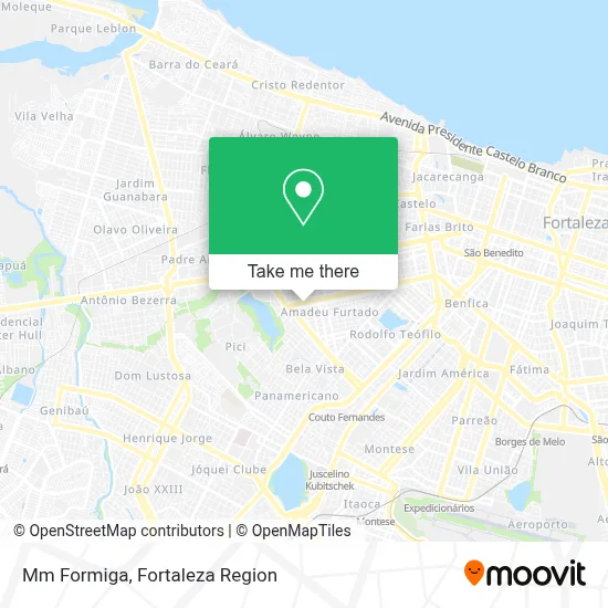 Mm Formiga map