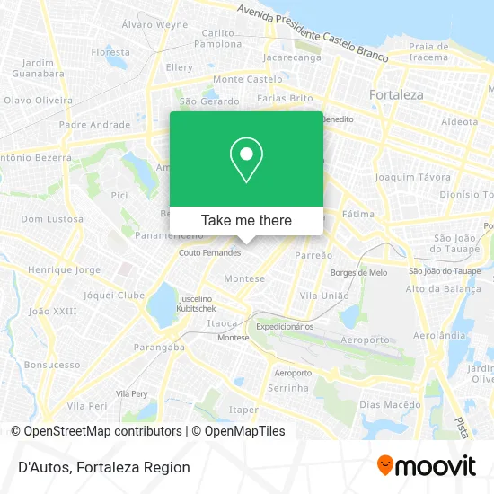 D'Autos map