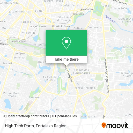 High Tech Parts map