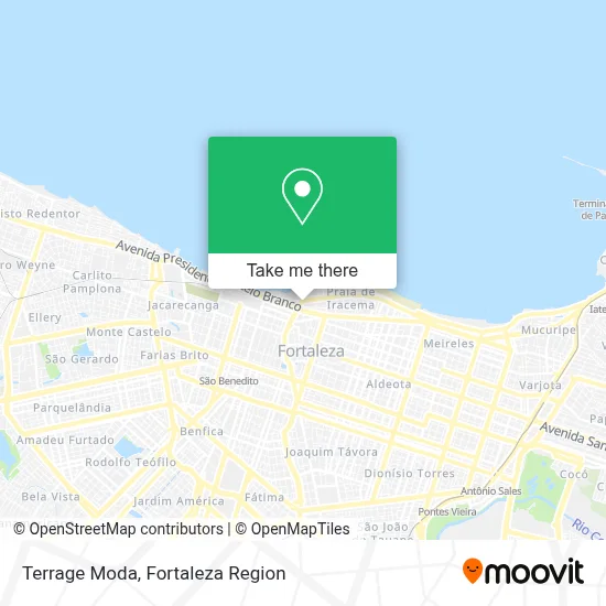 Terrage Moda map