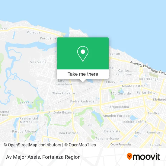 Av Major Assis map