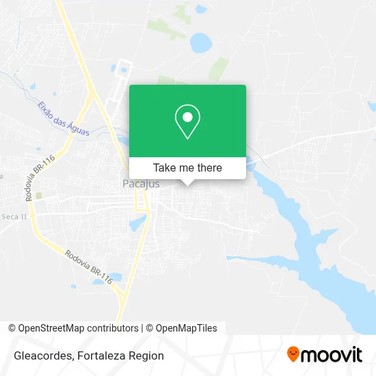 Gleacordes map
