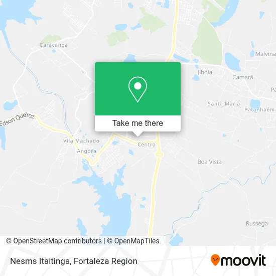 Nesms Itaitinga map
